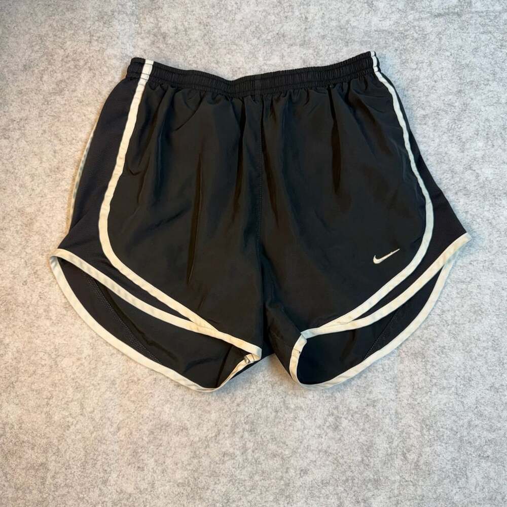 Nike Tempo Dri-FIT Running Shorts Size S Black White Athletic